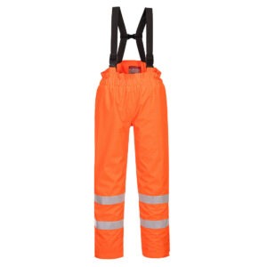 Bizflame Rain Hi-Vis Anti-Static Lined FR Pants Bizflame Rain Hi-Vis Anti-Static Lined FR Pants