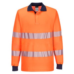 PW3 Hi-Vis Polo Shirt L/S PW3 Hi-Vis Polo Shirt L/S