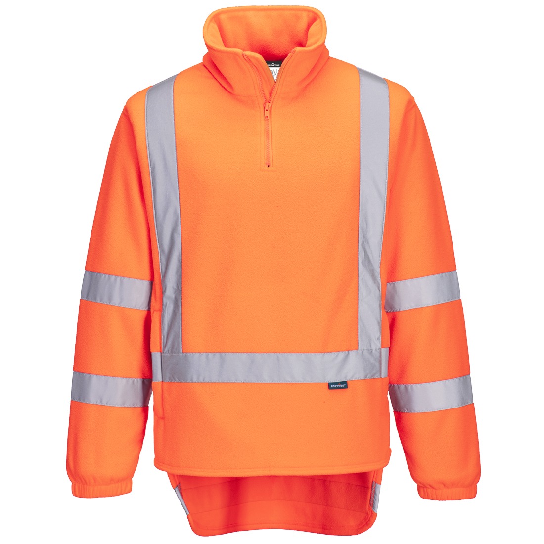 TTMC-W17 Hi-Vis X Back 1/4 Zip Polar Fleece TTMC-W17 Hi-Vis X Back 1/4 Zip Polar Fleece