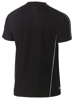 Cool Mesh Tee with Reflective Piping Cool Mesh Tee with Reflective Piping
