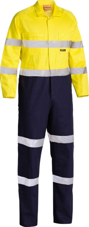 Taped Hi Vis Drill Coverall Taped Hi Vis Drill Coverall