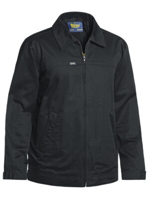Drill Jacket With Liquid Repellent Finish Drill Jacket With Liquid Repellent Finish