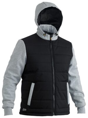 Flx & Move™ Contrast Puffer Fleece Hooded Jacket Flx & Move™ Contrast Puffer Fleece Hooded Jacket