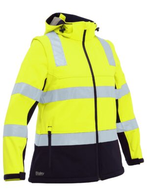 Women's Taped Two Tone Hi Vis 3-in-1 Soft Shell Ja Women's Taped Two Tone Hi Vis 3-in-1 Soft Shell Ja