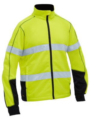 Men's Taped Hi Vis Zip Front Fleece Men's Taped Hi Vis Zip Front Fleece