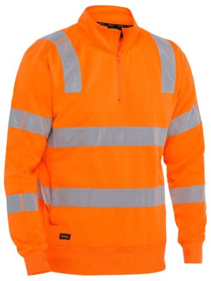 Taped hi Vis 1/4 Zip Pullover Taped hi Vis 1/4 Zip Pullover
