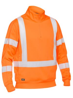 X Taped Hi Vis 1/4 Zip Pullover X Taped Hi Vis 1/4 Zip Pullover