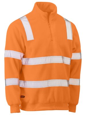 Taped Hi Vis Rail Polar Fleece Jumper Taped Hi Vis Rail Polar Fleece Jumper
