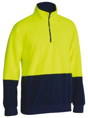 Hi Vis Polar fleece Zip Pullover Hi Vis Polar fleece Zip Pullover