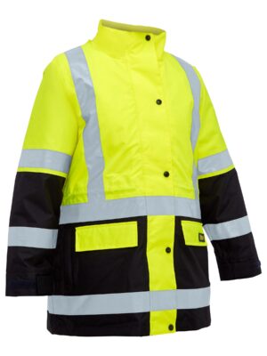Women's Taped Hi Vis 5 in 1 Rain Jacket Women's Taped Hi Vis 5 in 1 Rain Jacket