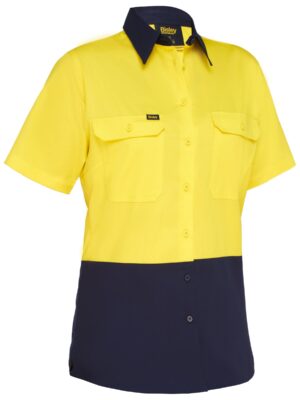 Women's Cool Lightweight Hi Vis Drill Shirt Women's Cool Lightweight Hi Vis Drill Shirt