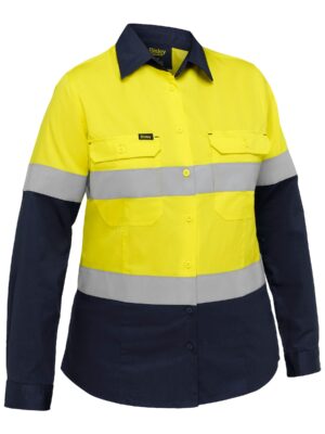 Industrial Women's Taped Hi Vis Cool Lightweight V Industrial Women's Taped Hi Vis Cool Lightweight V