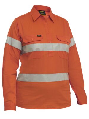 Women's Taped Hi Vis Cool Lightweight Closed Front Women's Taped Hi Vis Cool Lightweight Closed Front