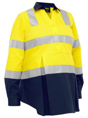 Women's Taped Two Tone Hi Vis Closed Front Materni Women's Taped Two Tone Hi Vis Closed Front Materni