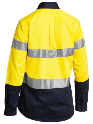 Women's Taped Hi Vis Drill Shirt Women's Taped Hi Vis Drill Shirt