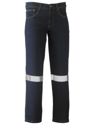 Taped Rough Rider Stretch Denim Jean Taped Rough Rider Stretch Denim Jean