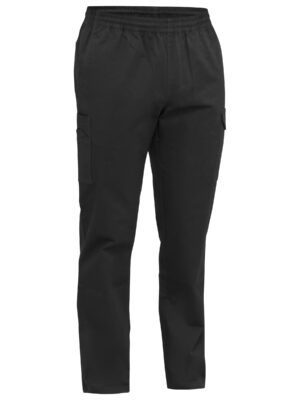 Stretch Cotton Drill Elastic Waist Cargo Work Pant Stretch Cotton Drill Elastic Waist Cargo Work Pant