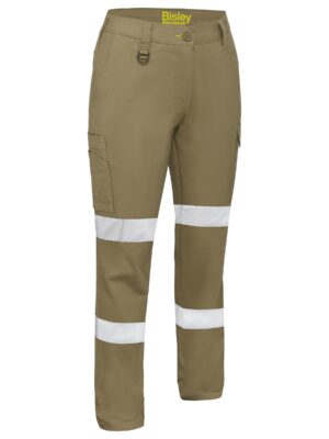 Woman's Taped Stretch Cotton Drill Cargo Pants Woman's Taped Stretch Cotton Drill Cargo Pants