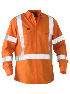 Recycle X Taped Hi Vis Drill Shirt Recycle X Taped Hi Vis Drill Shirt