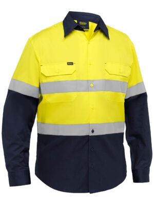 Industrial Taped Hi Vis Cool Lighweight Vented Shi Industrial Taped Hi Vis Cool Lighweight Vented Shi