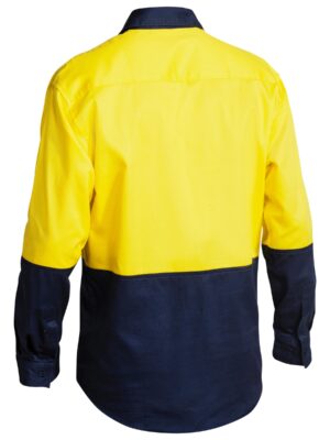 Hi Vis Closed Front Drill Shirt Hi Vis Closed Front Drill Shirt
