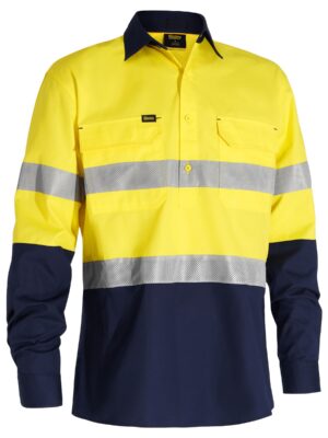 X Airflow™ Closed Front Taped Hi Vis Ripstop Shirt X Airflow™ Closed Front Taped Hi Vis Ripstop Shirt