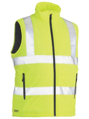 Taped Hi Vis Puffer Vest Taped Hi Vis Puffer Vest