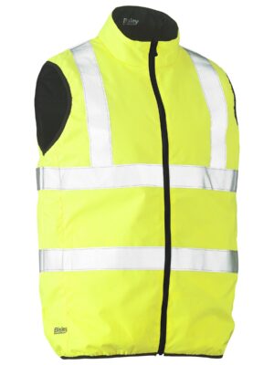 Taped Hi Vis Reversible Puffer Vest Taped Hi Vis Reversible Puffer Vest
