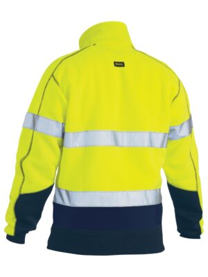 Taped Hi Vis 1/4 Zip Fleece Pullover Taped Hi Vis 1/4 Zip Fleece Pullover