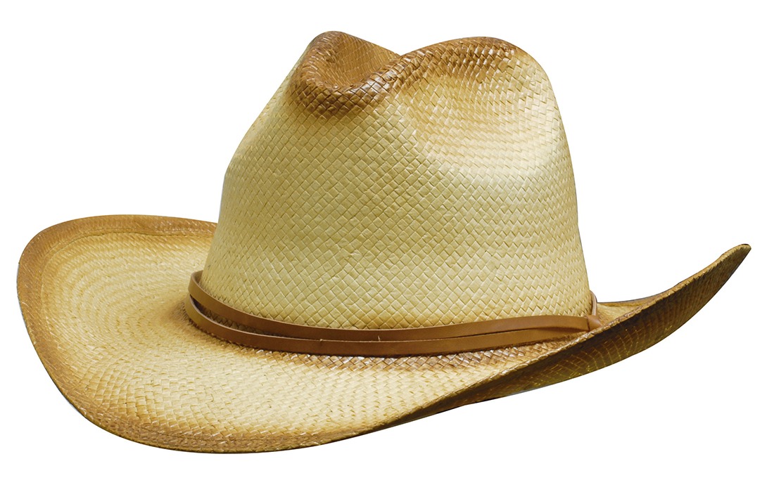 Sprayed Cowboy Straw Hat