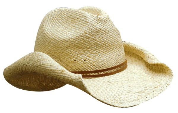 Ladies Cowboy Straw Hat